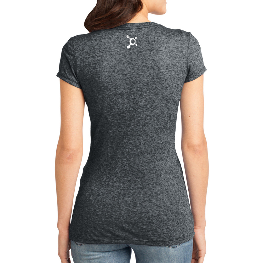 Orange Theory District Microburn V-Neck Tee - Picture 3 of 3